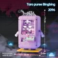 342PCS Taro Puree Bingbing Amusement Park Claw Mini Bricks Building Blocks Set with Accessories for Adults and Teens with Box. 