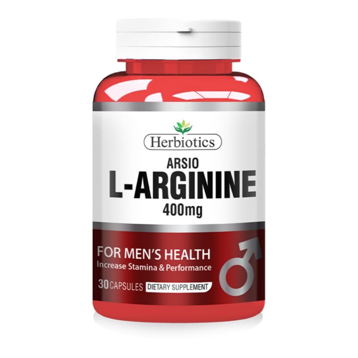 Herbiotics Arsio L-Arginine 400mg 30s Capsules