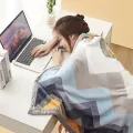 Extra Soft Flannel Blanket Thickened Nap Air Conditioning Blanket. 