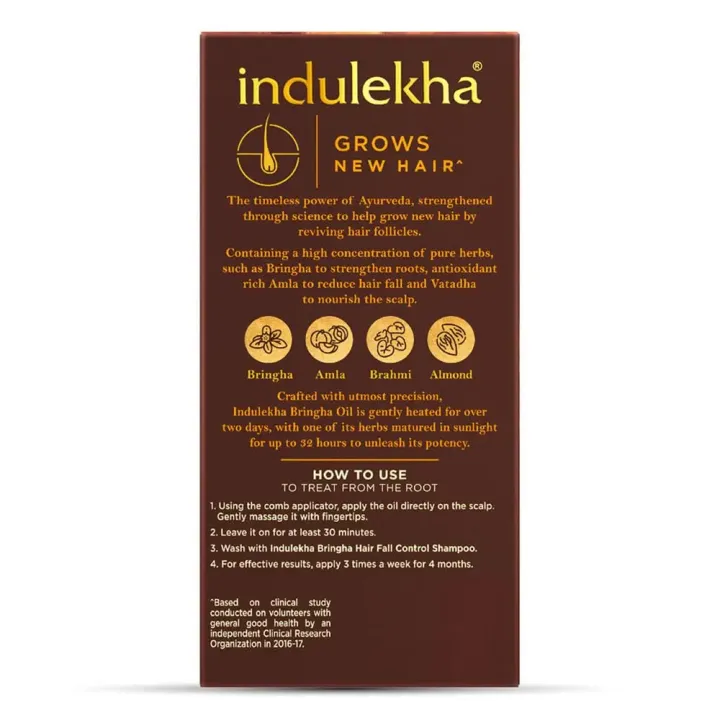 INDULEKHA%0ABringha%20Hair%20Oil%20Selfie%20Bottle,%20100Ml%20-%20Image%202