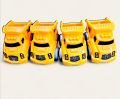 New 4 Truck Set For Kids To Play High Recommend  Quality Plastic Set Of 4 4 Trucks -Eid Special Birthday  Gift For Cute Babies &Kids. 