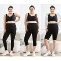 Women Big Size Leggings Black High Stretchy Shorts Outdoor Wearling Casul Sports Tights Ladies Plus Size Modal Leggings. 