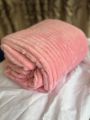 Rib fleece blanket high quality king. 