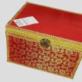 handmade customized beautiful Bridal Makeup & jewelry vanity box with mirror and compartment tray. 