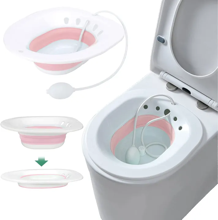 Sitz%20Bath,%20Sitz%20Bath%20for%20Hemorrhoids,%20Sitz%20Bath%20for%20Toilet%20Seat,%20Postpartum%20Care,%20Sits%20Bath%20Kit%20for%20Women,%20Collapsible,%20Flusher%20Hose,%20Drain%20Holes,%20Wider%20Seating%20Area,%20Deeper%20Bowl%20-%20Image%202