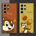 Disney Chip 'n' Dale Phone Case for Samsung Galaxy S22 Plus S21 5G S21 FE S24 S25 Ultra S20 S23 Ultra S22 Ultra Cover. 