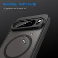 Fashion Matte Frosted Magnetic Phone Case for Google Pixel 10 9 Pro XL 8 7 A Pro Magnetic Charging Portable Wristband Back Cover.