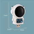Astronaut negative ion air purifier, plug and play, no operation required, mini and compact, noise free, USB powered. 