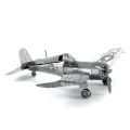 Plane 3D Metal Puzzle Model Kit DIY Laser Cut Puzzles Jigsaw Toy For Children. 