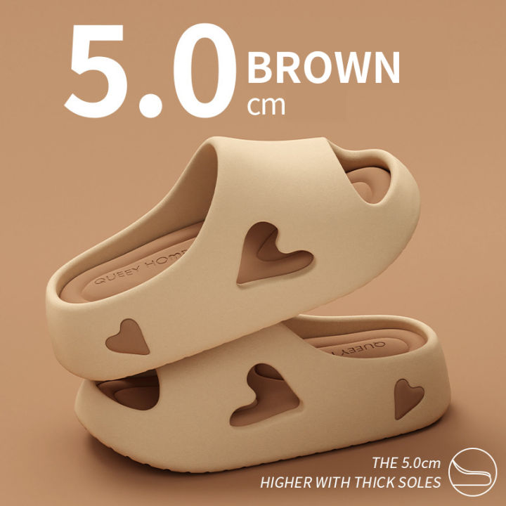 2025%20Fashion%20Women's%20Slippers%20Sandals%20Beach%20Slides%20Solid%20Color%20Non-slip%20Thick%20Shower%20Shoes%20for%20Summer%20Home%20Outside%20-%20Image%205