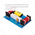 Diysound WEAH-338 3-way crossover frequency divider hifi speakers 120W high and low frequency divider. 