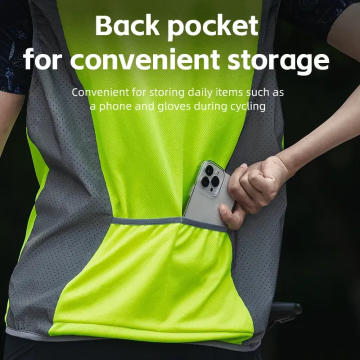 ROCKBROS%20Bicycle%20Vests%20Reflective%20Safety%20Warning%20Bike%20Vest%20Breathable%20Motorcycle%20MTB%20Road%20Riding%20Sleeveless%20Cycling%20Vests%20Tops%20-%20Image%206