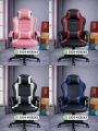 Gaming Chair High Quality Comfortable Gaming Chair Pink White Gaming Chair. 