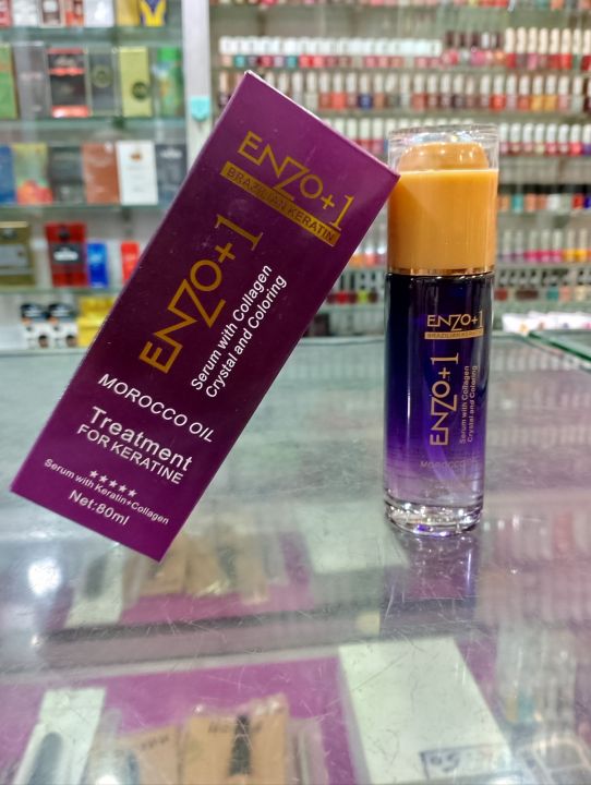 Enzo keratin treatment hair sirem