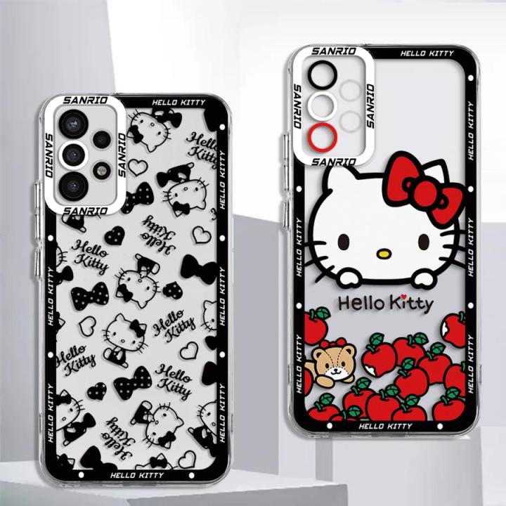 Sanrio Hellos Kittys Phone Case for Samsung Galaxy A11 A12 A13 A14 A15 A22 A23 A24 A25 A33 A34 A35 A52 A53 A54 A55 4G 5G Cases