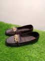 Black Velvet Shoes for Girls and Women Stylish Comfortable Footwear. 