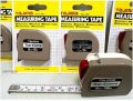 2 pices tajima measuring tape stainless steel 5m/16ft professional high quality. 