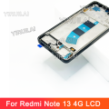 100% Tested Screen pantalla for Xiaomi Redmi Note 13 4G Lcd Display Digital Touch Screen for Redmi Note 13 4G 23129RAA4G Part. 