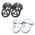 Folding Bike Pedals Foot Peg Non-slip Rear Seat Steel Footrest Mountain Children's Cycling Wheel Manned Foot Stepping 1Pair. 