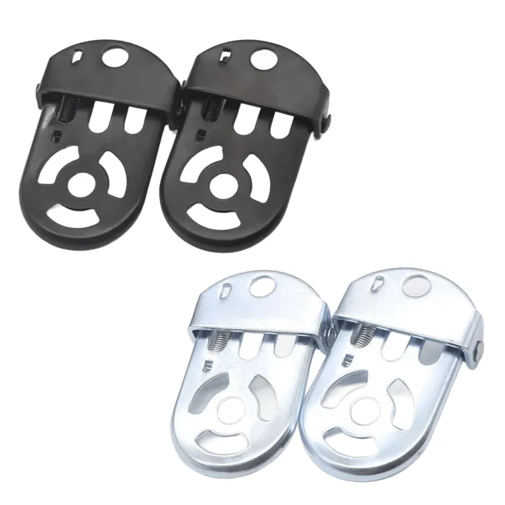 Folding%20Bike%20Pedals%20Foot%20Peg%20Non-slip%20Rear%20Seat%20Steel%20Footrest%20Mountain%20Children's%20Cycling%20Wheel%20Manned%20Foot%20Stepping%201Pair%20-%20Image%202