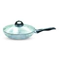 KIAM Pure Alomunium Fripan 22 cm with glass lid.