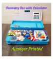 Geometry Box Avenger Print with Calcuter. 