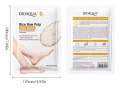 White Rice Foot Mask Moisturizing Whitening Foot Peeling Mask. 