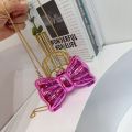 Golden Evening Bag Purses and Handbags Luxury Designer Shoulder Bags Funny Shape Party Wedding Round Acrylic Shiny Clutch Purse.