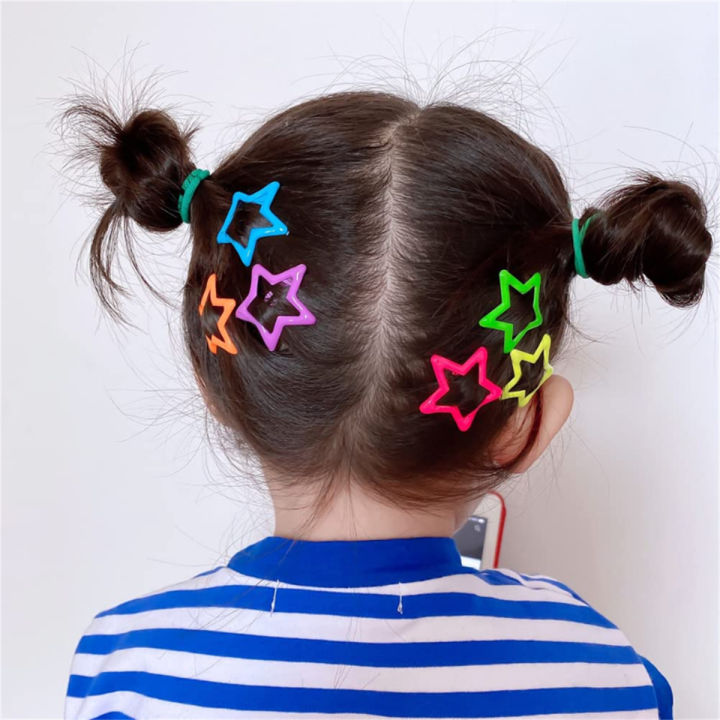30Pcs%20Random%20Colorful%20Star%20BB%20Hairclips%20Girls%20%20Cute%20Star%20Barrettes%20Women%20Simple%20Metal%20Snap%20Clip%20Headdress%20Hair%20Jewelry%20Accessori%20-%20Image%203
