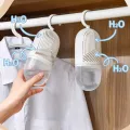 Clothes Dehumidification Box Reusable Hanging Dehumidifier Packs Anti-Mold with Water Collector&Hook for Wardrobe Closet Cabinet. 