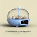 6 Eggs Chicken, 18 Eggs Birds Intelligent Full Automatic Incubator With Dual Egg Tray. 