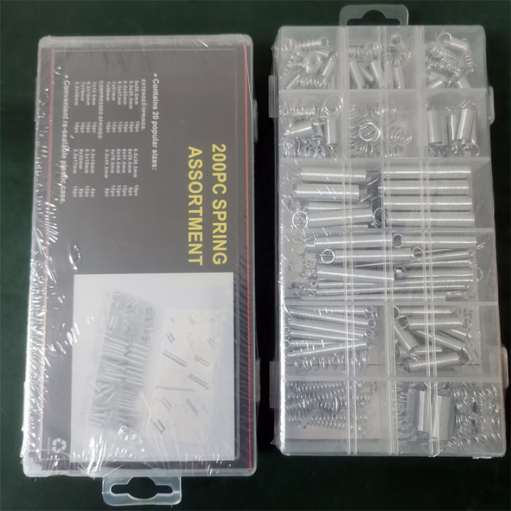200pcs%20Extension%20Spring%20Set%20Hardware%20Tool%20Metal%20Steel%20Assorted%20Steel%20Spring%20Electrical%20Spring%20Set%20Drum%20Extension%20Tension%20Springs%20-%20Image%203