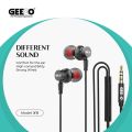 ▪GEEOO X11 Strong Bass IN-EAR EARPHONES with bag and holder. 