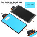 NEW Full-Fitted 2 IN 1 Screen Assembly Digitizer Replacement LCD Screen Full Screen Assembly for Switch Lite Console.