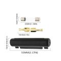 5 Set 6*30 mm Fuse Holder with Glass Fuse.
