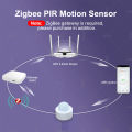 Zigbee PIR Motion Sensor Smart Human Body Movement Wireless Infrared Detector ZigBee Motion Sensor Smart Home Security Alarm. 