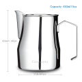 Easyworkz Espresso Steaming Pitcher Stainless Steel Coffee Frothing Picther Milk Jug Cappuccino Latte Art Cup. 