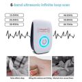 Ultrasonic Pest Repeller Intelligent Mosquitoes Killer Magnetic Insect Repeller Home Cleaning Tools Garden Pest Control Products. 