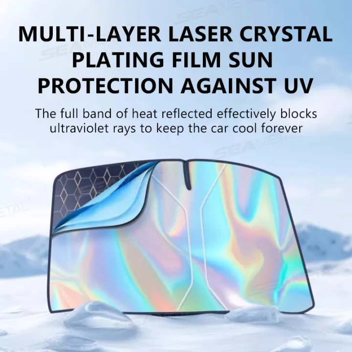 SEAMETAL%20Car%20Windshield%20Sun%20Shade%20Five-layer%20Front%20Window%20Sunshade%20Windshield%20Sun%20Protection%20Cover%20UV%20Blocker%20Summer%20Car%20Covers%20-%20Image%204