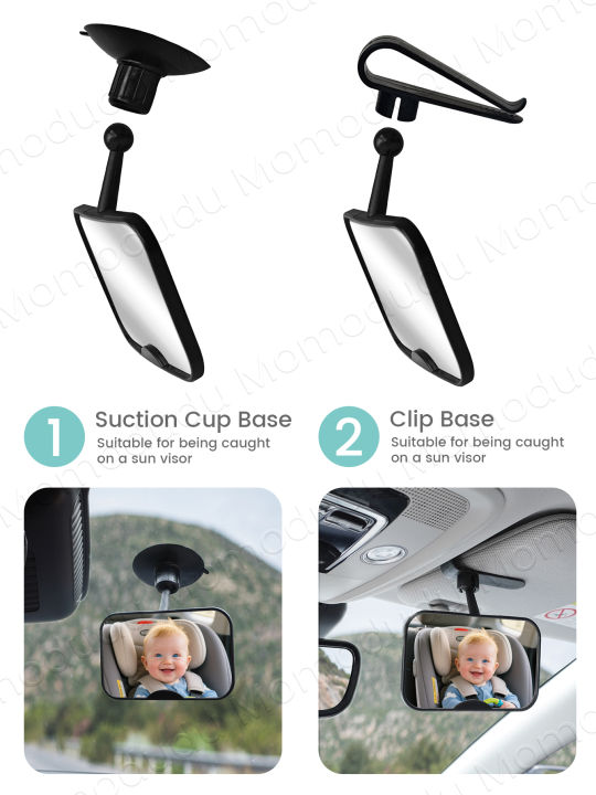 2-in-1%20Black%20Adjustable%20Car%20Seat%20Mirror%20360%C2%B0%20Rotatable%20Shatterproof%20Suction%20Cups%20Easy%20Install%20for%20Rear-Facing%20Kids%20Monitoring%20-%20Image%204