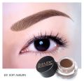 IMAGIC Professional Eyebrow Cream Gel Pomade Shade- #E01 Soft Auburn, #E02 Soft Brown, #E03 Medium Brown,#E04 Chocolate, #E05 Dark Brown, #E06 Ebony. 