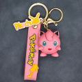 2024 the New Pokemon Keychain Pikachu Koda Duck Pendant Jewelry Figurines Doll Cartoon. 