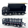 Simulation Transporter Container Truck Freight Vehicle Children Kids Pull Back Car Model Educational Toys for Boy Game . 