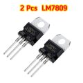 2 Pcs Original LM7809 Voltage Regulator LM7809 9Volt Voltage Controller IC. Convert Any 12V in to 9V With LM 7809 ( 7809 ) LM-7809 9V 1A Fixed Voltage Regulator ( Easy Net Store ). 