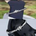 Anime Cosplay Frieren At The Funeral Ring bracelet Himmel Stark Fern Adjustable Finger Rings bangle eternal love Couple Jewelry.