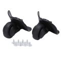 1 Pair A53 Trolley Case Luggage Wheel Travel Suitcase Wheel Replacement Casters Luggage Casters for Travel Bags.