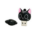 USB Flash Drive 64GB Pen Drive 128GB Cute black kitten Memory Stick 2.0 Cartoon puppy Pen Drive 32GB USB Stick 64GB Girls . 