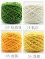 100Gram Chunky Plush Yarns solid / multi color. 