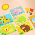 20 sheets of 3D children's stickers, handmade fun creative painting set, simple and interesting 3D art beginner kit. 