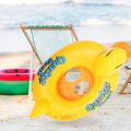 Duck Design Kids Baby Child Inflatable Swimming laps Pool Swim Ring Seat Float Boat Water Sports Duck Boat. 